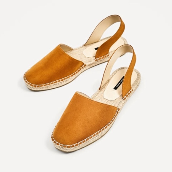 zara slingback espadrilles